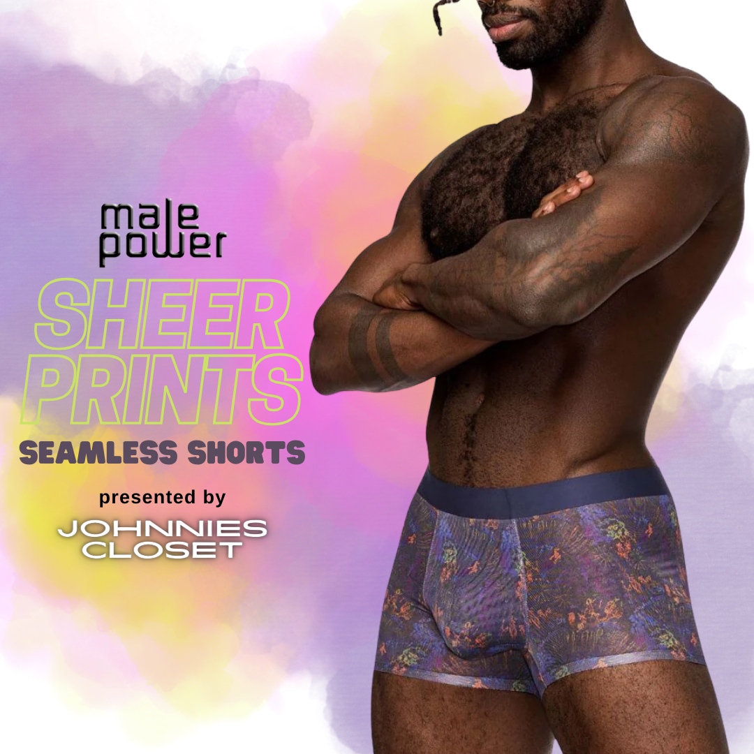 A Modern Breathable Stretch and Coverage in Sheer from a Male Power Bo