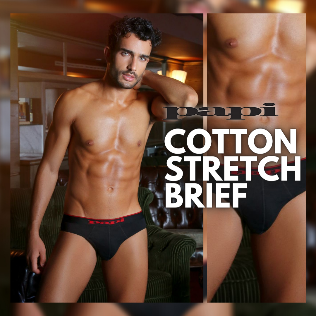 Simplicity is Sexy with the 3 Pack Brief Collection by PAPI Underwear