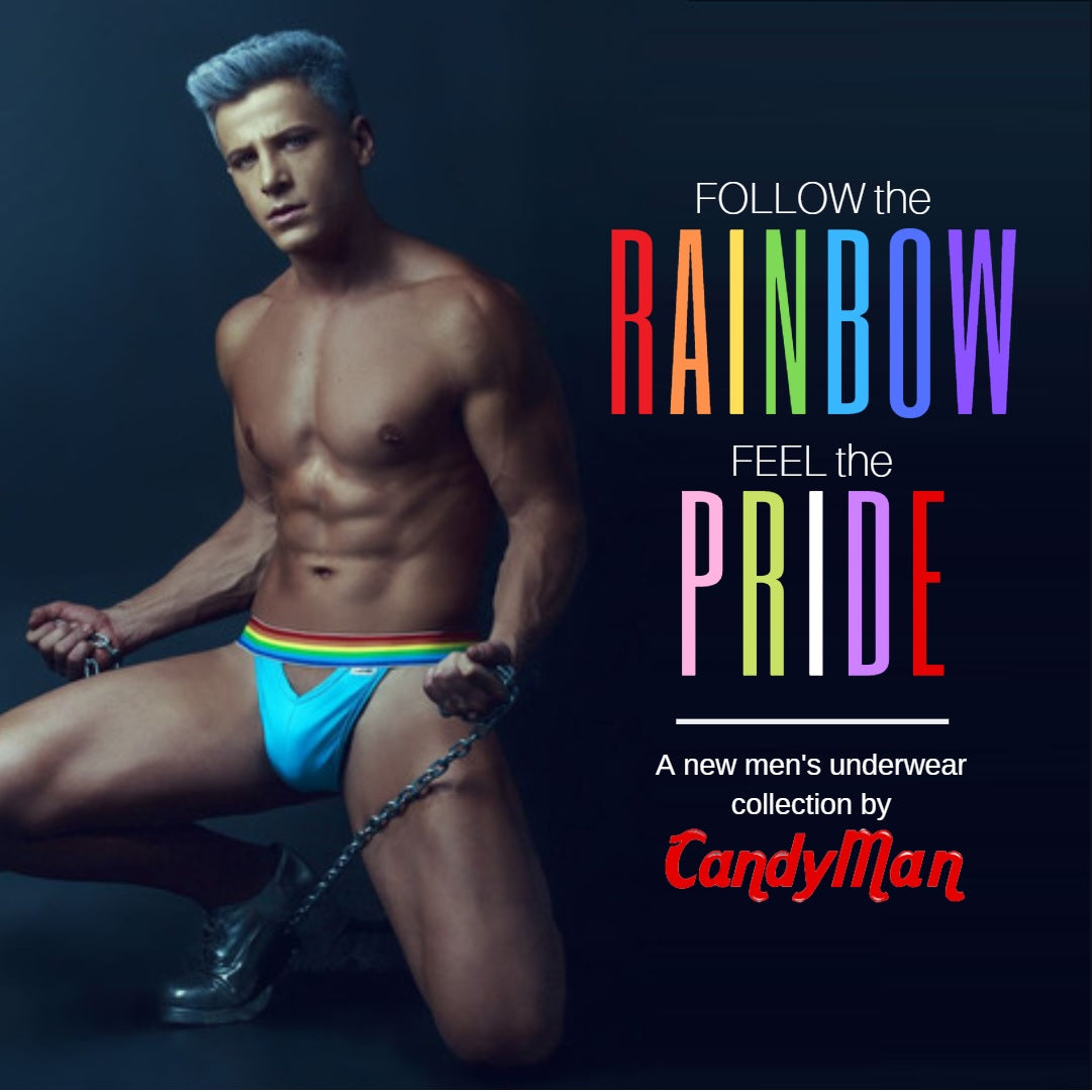 Feel the PRIDE in Rainbows with the Latest Candyman Mens Underwear Col