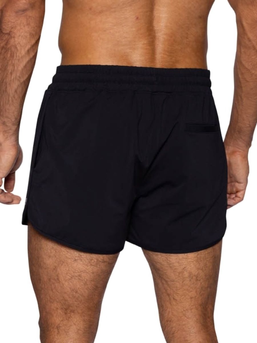 BIKE Athletic BAM200 Track Short Gymwear Color Black
