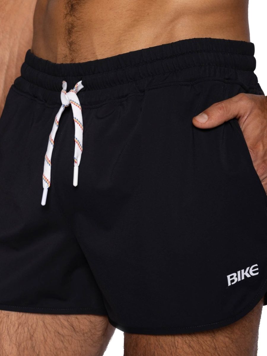 BIKE Athletic BAM200 Track Short Gymwear Color Black