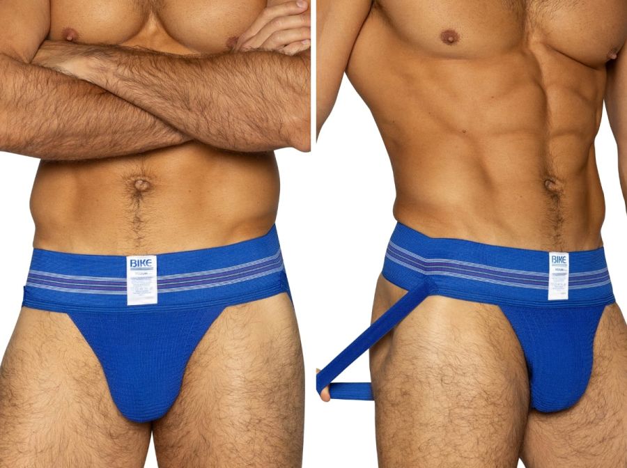 BIKE Athletic BAS306 Original Number 10 Jockstrap Performance Underwear Color Royal