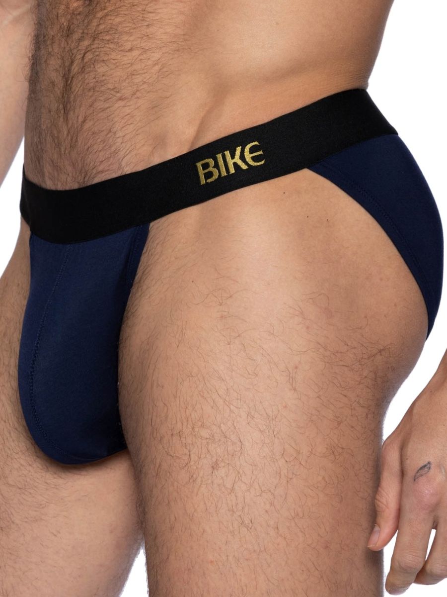 BIKE Athletic BAS331 Active Modal Jock Brief Color Black Navy