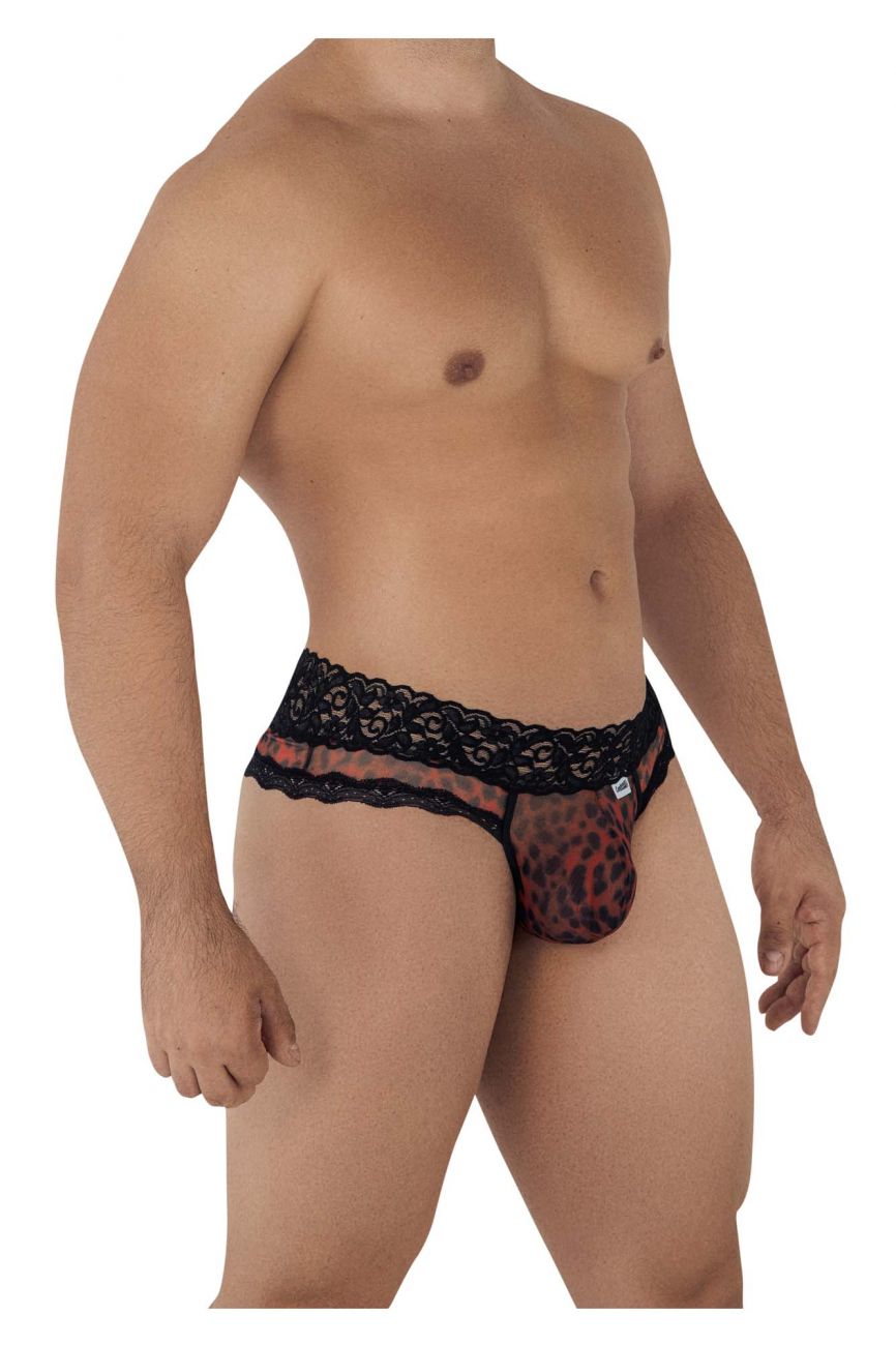 CandyMan 99596 Mesh-Lace Mens Sexy Underwear Thongs