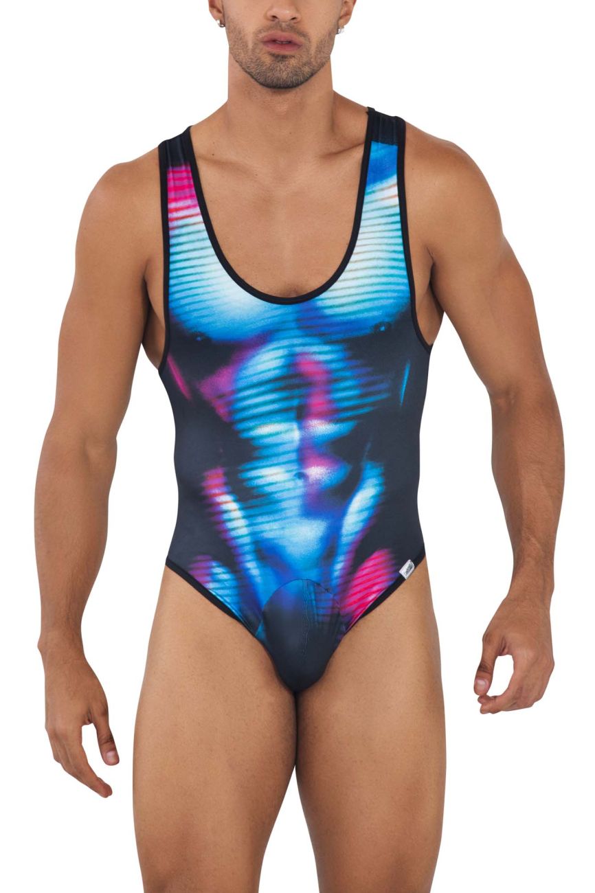 JCSTK - CandyMan 99725 Work-N-Out Bodysuit Moonlight Blue