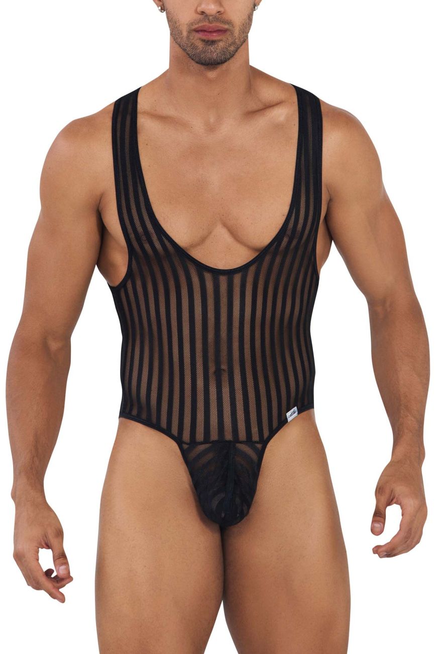 JCSTK - CandyMan 99727 Work-N-Play Bodysuit Black