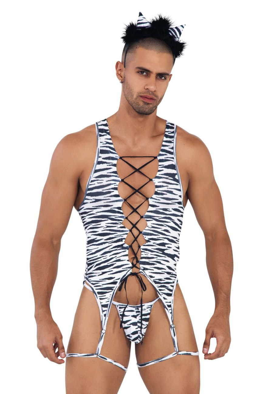 JCSTK - CandyMan 99734 Safari Bodysuit Zebra Print