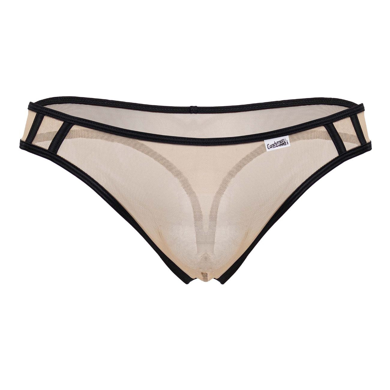 CandyMan 99767 Sports Mesh Thongs Beige