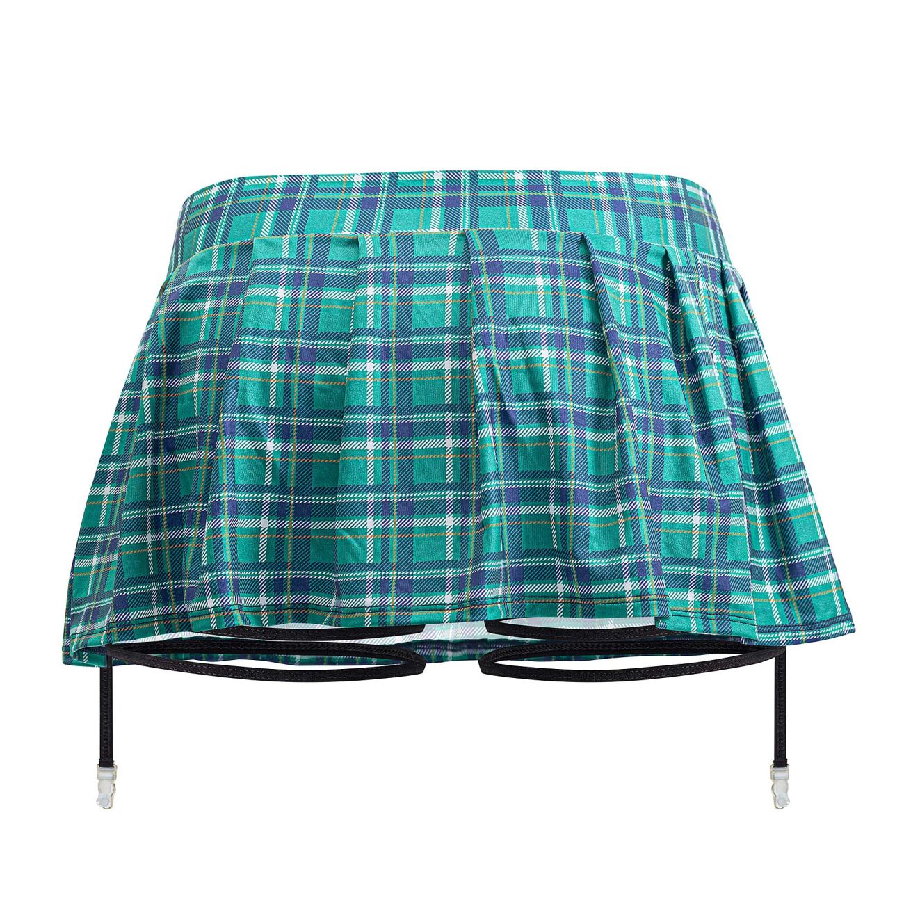 CandyMan 99799 Garter School Girl Skirt Outfit Green