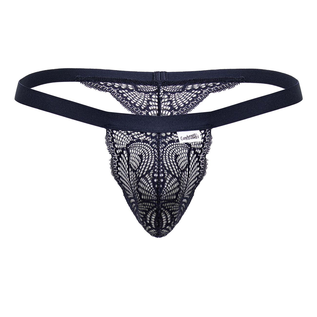 CandyMan 99823 Lace Thongs Blue