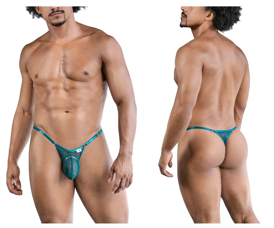 CandyMan 99824 Mesh Thongs Green