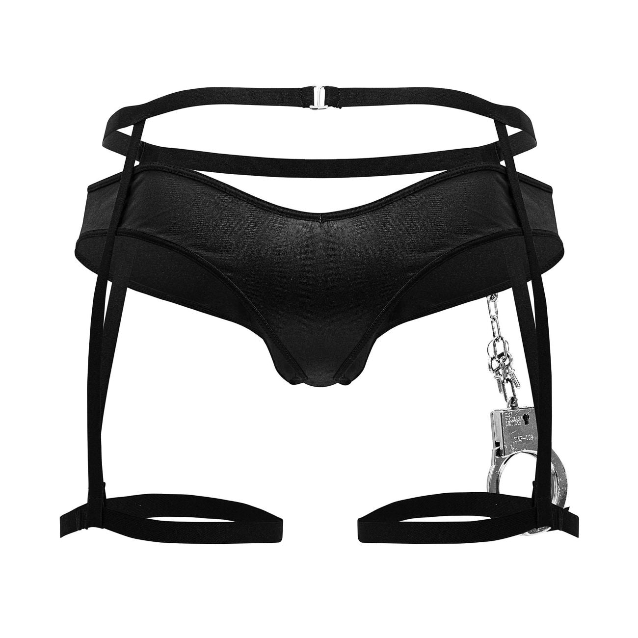 CandyMan 99835 Mens Police Outfit Costume Black