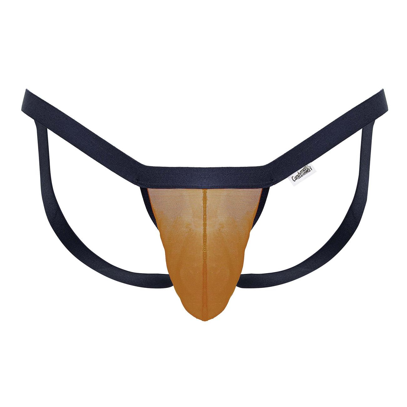 CandyMan 99841 Male Sexy Mesh Thongs Orange