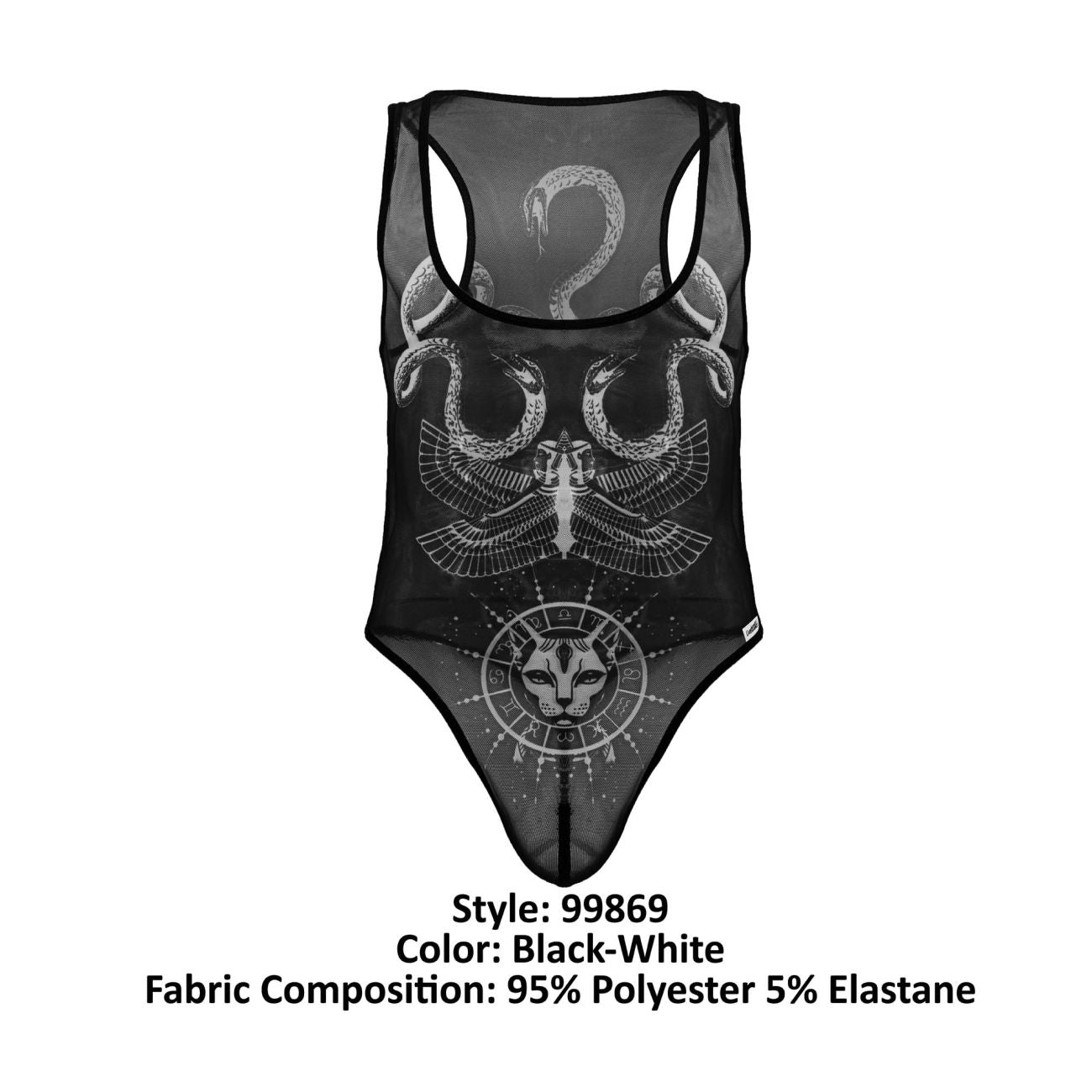 CandyMan 99869 Egyptian Bodysuit