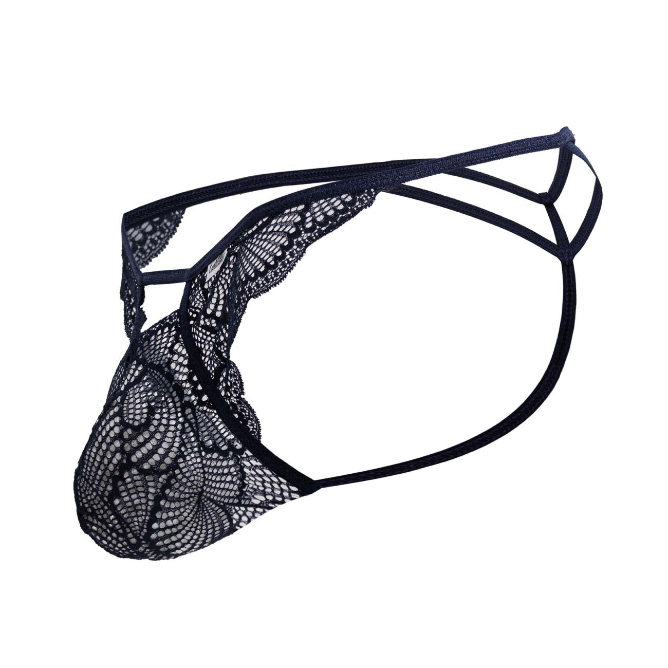 CandyMan 99910 Mens Sexy Lace Thongs Navy