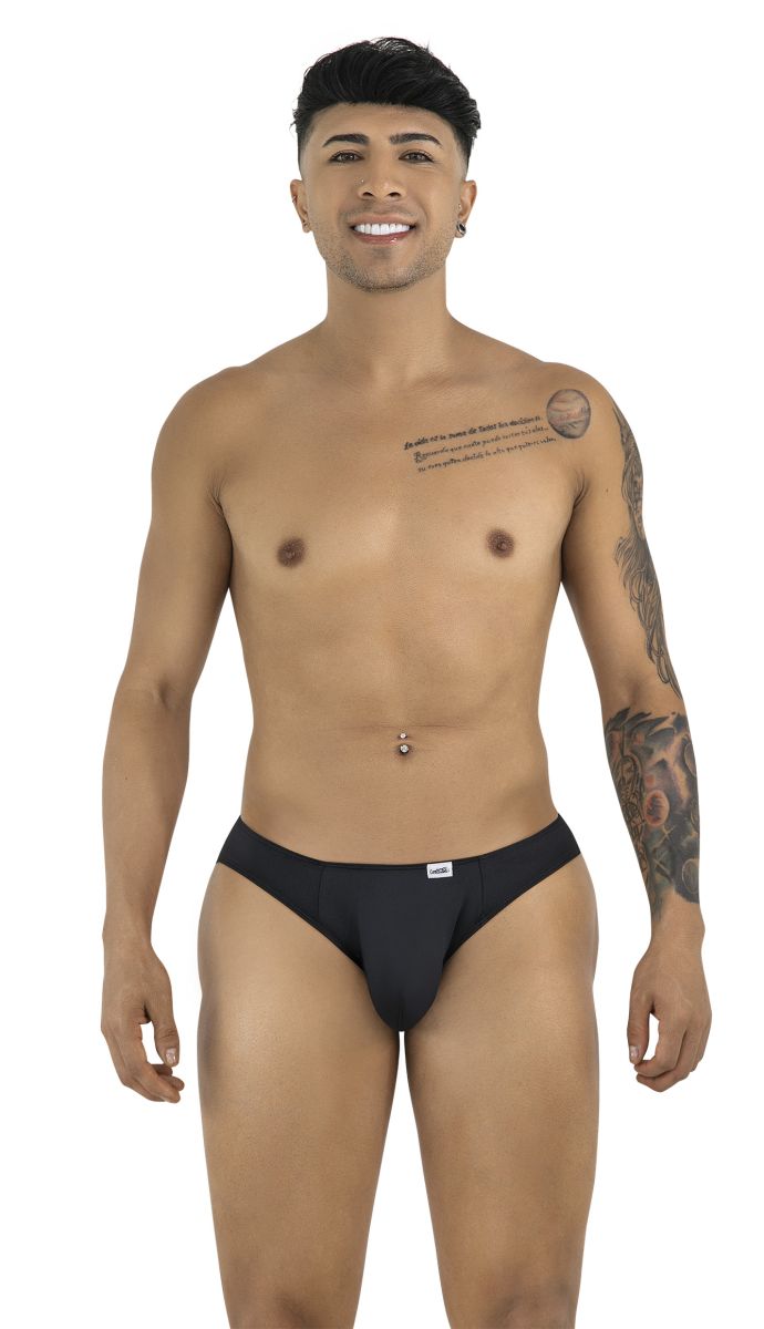 CandyMan 99929 Mens Minimal Front Sexy Jockstrap Black