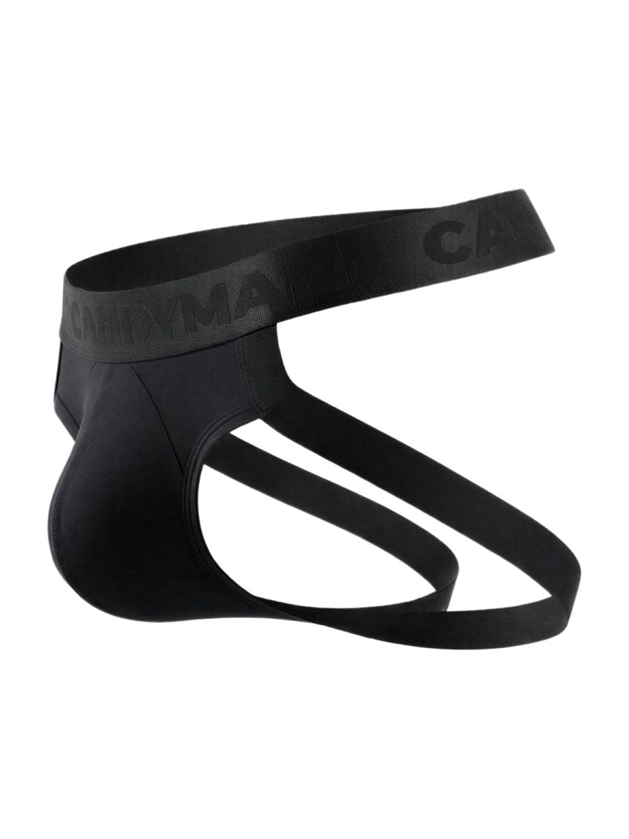 CandyMan 99929 Mens Minimal Front Sexy Jockstrap Black