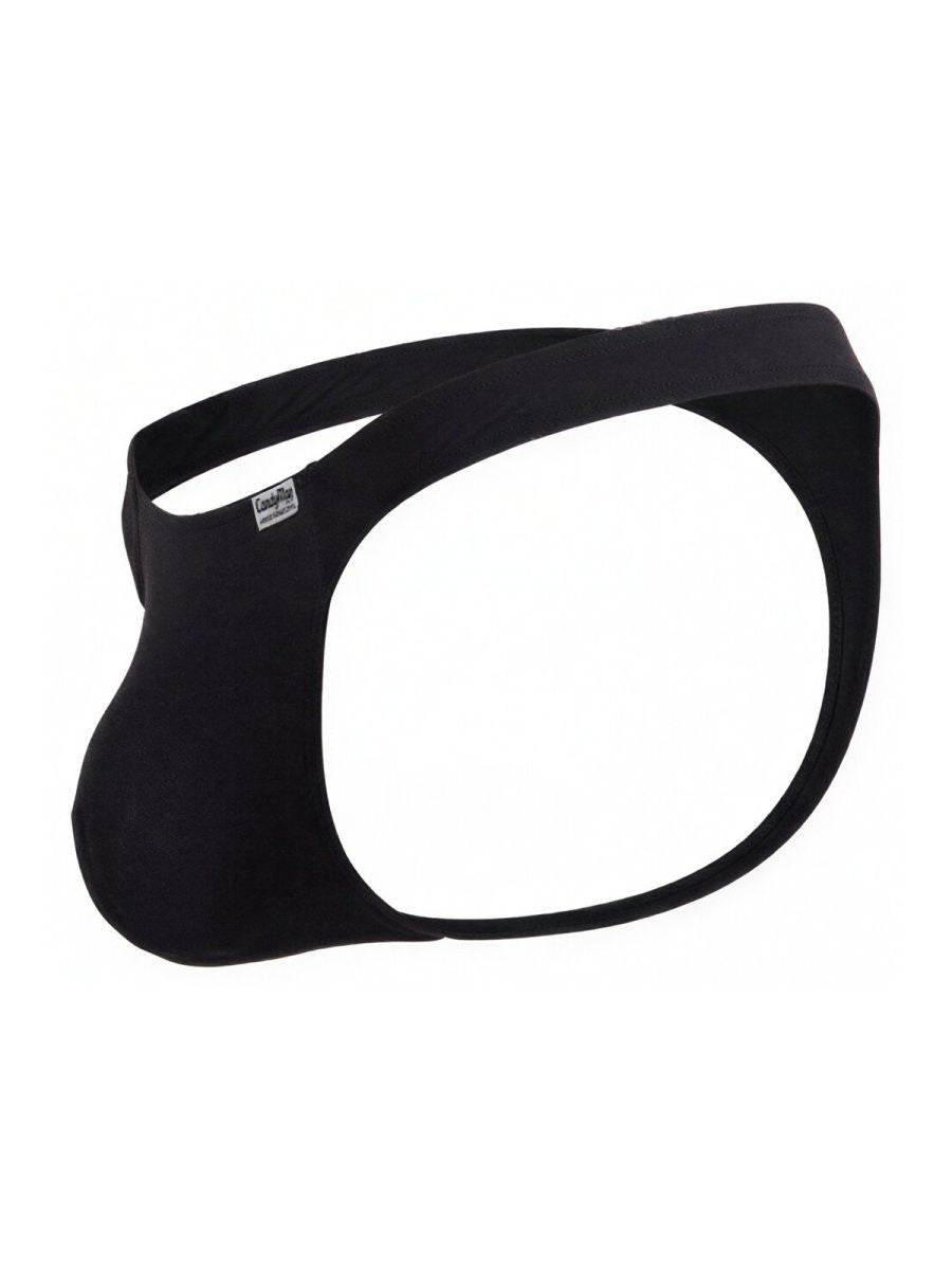 CandyMan 99930 Male Simple & Sleek Thongs Black
