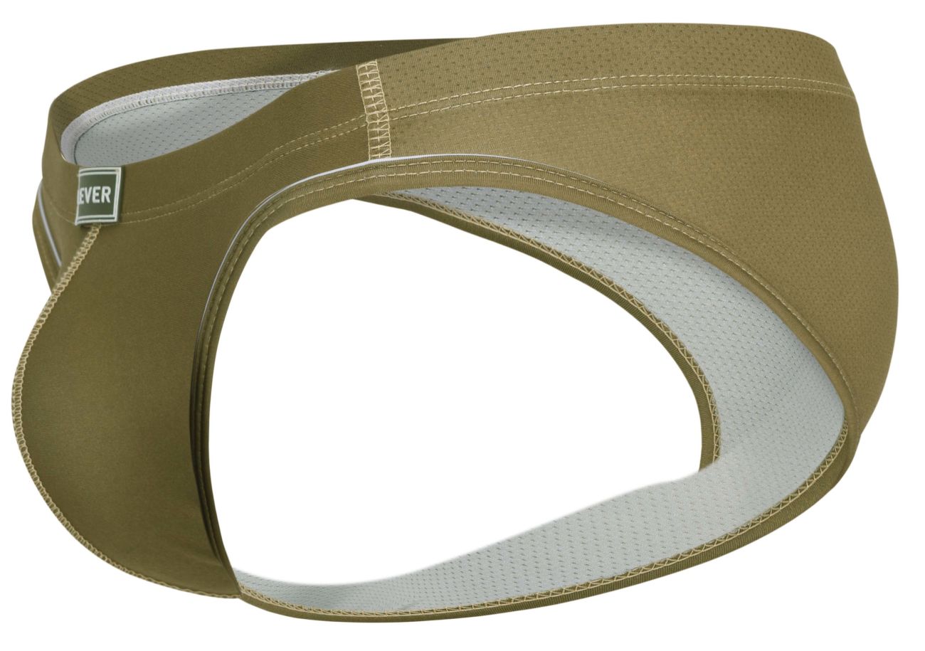 Clever 1782 Argovia Mens Piping Trim Briefs Green