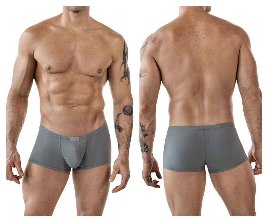 Clever 1842 Buenavista Male Sleek Contoured Pouch Trunks Gray