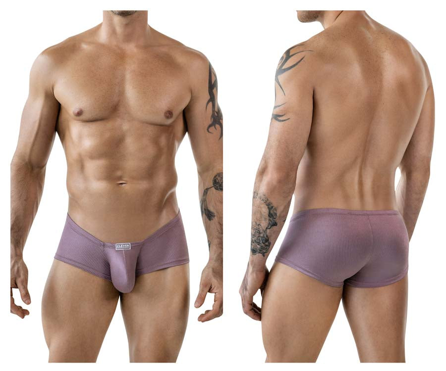 Clever 1844 Aura Mens Sleek & Soft Trunks Brown