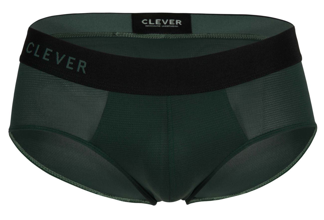 Clever 1862 Oneal Male Sleek & Modern Briefs Petrol Green