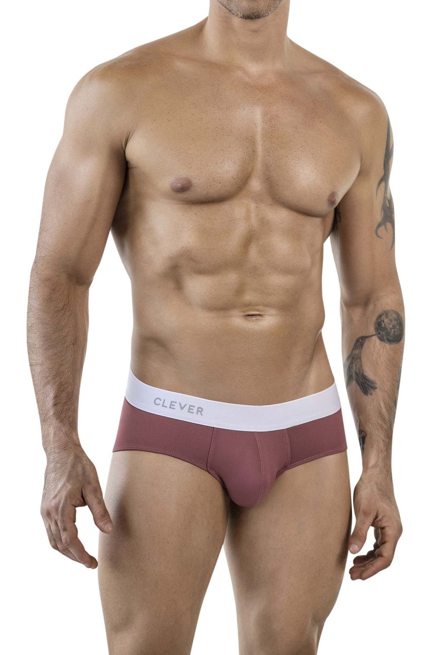 Clever 1863 Male Lecler Modern Comfort Briefs Grape