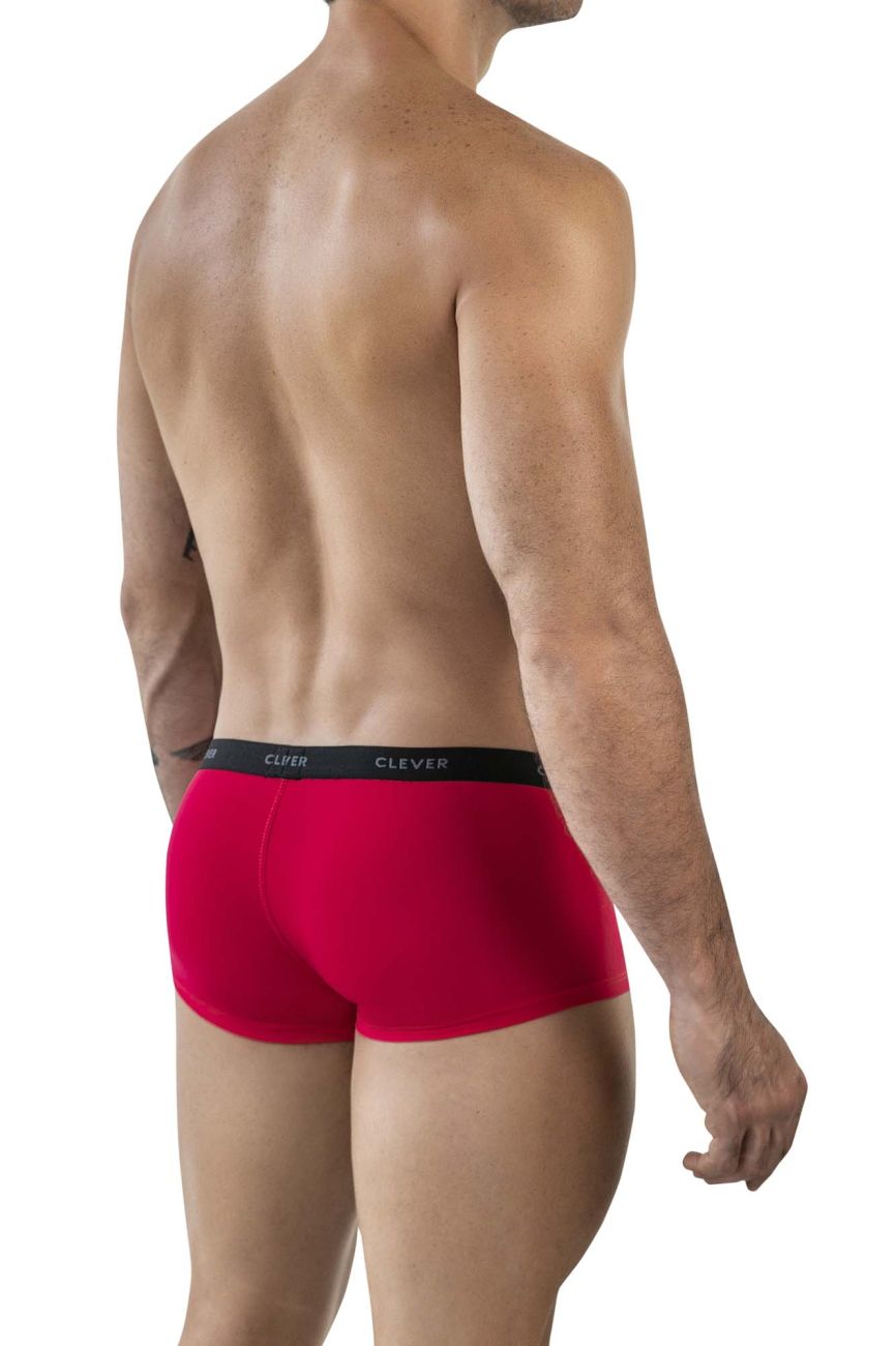 Clever 1866 Mens Tokio Cut Out Front Trunks Red