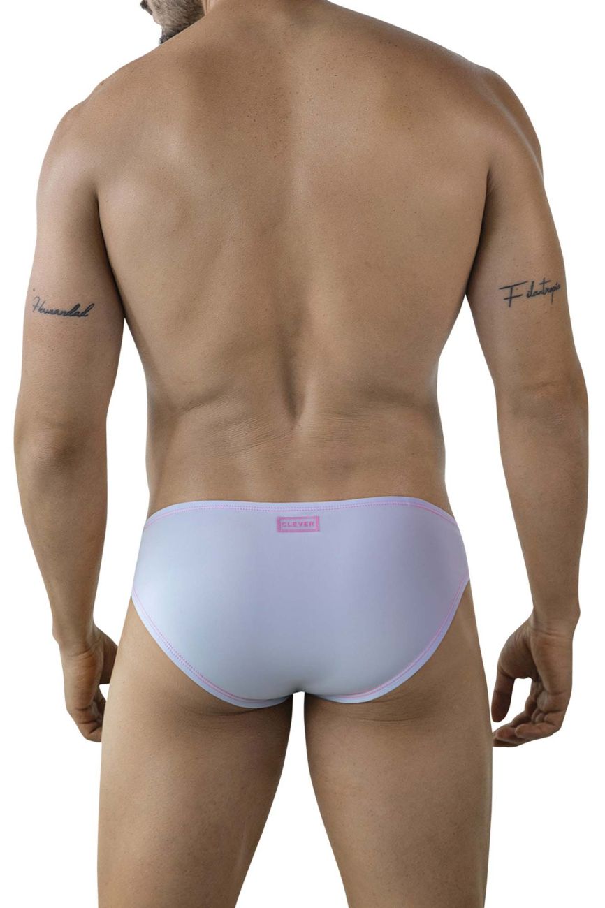 Clever 2005 Raices Mens Sleek Minimal Cut Briefs Light Blue