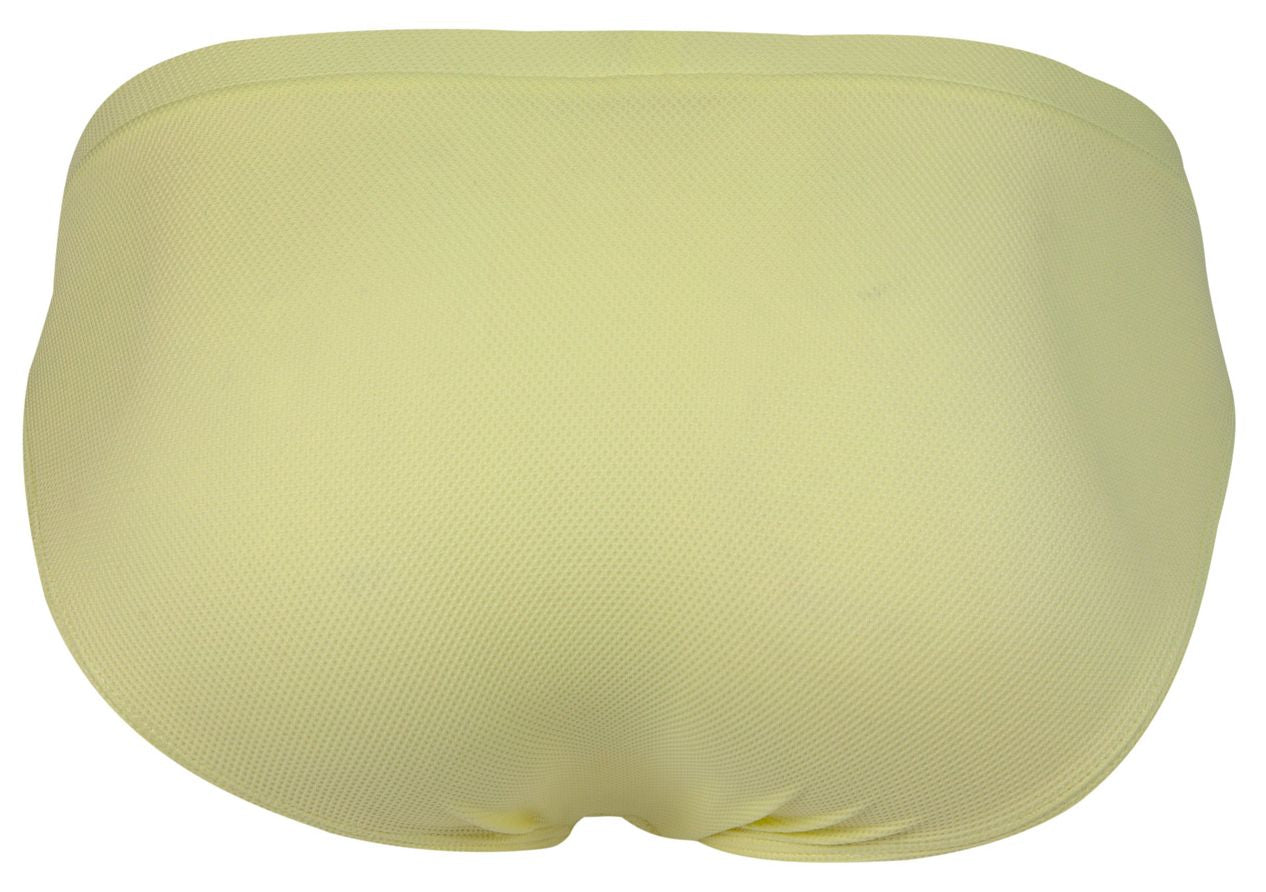 Clever 2014 Reto Mens Smooth Lightweight Briefs Light Yellow