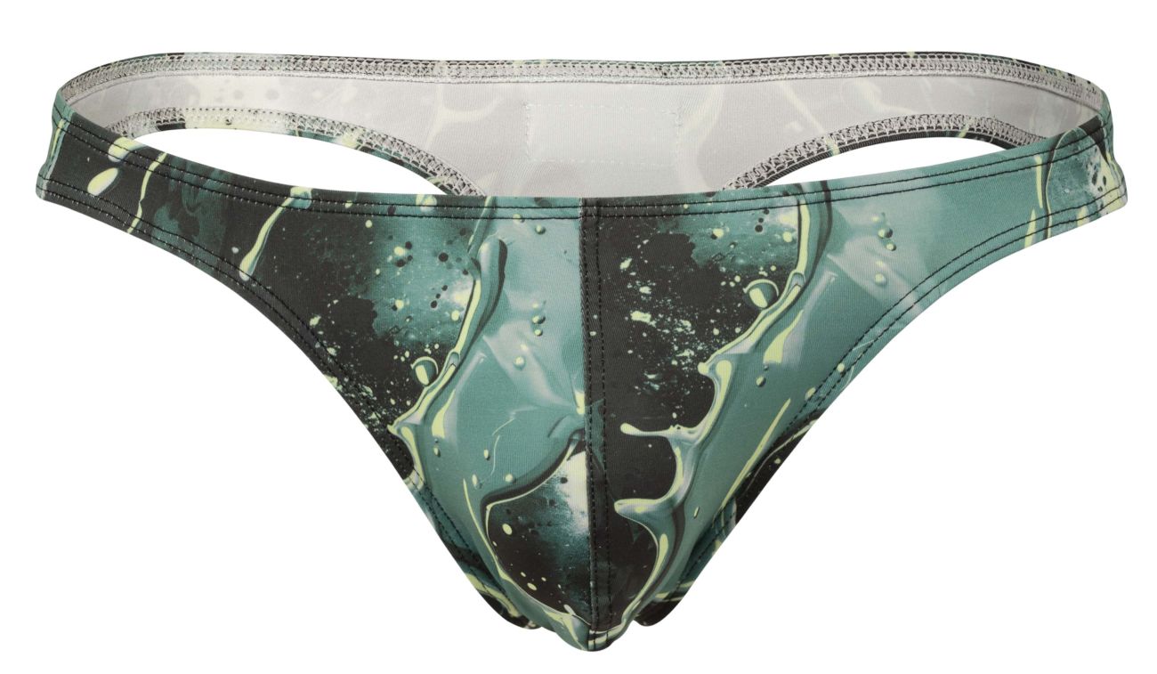 Clever 2020 Galia Mens Minimal Cover Thong Green