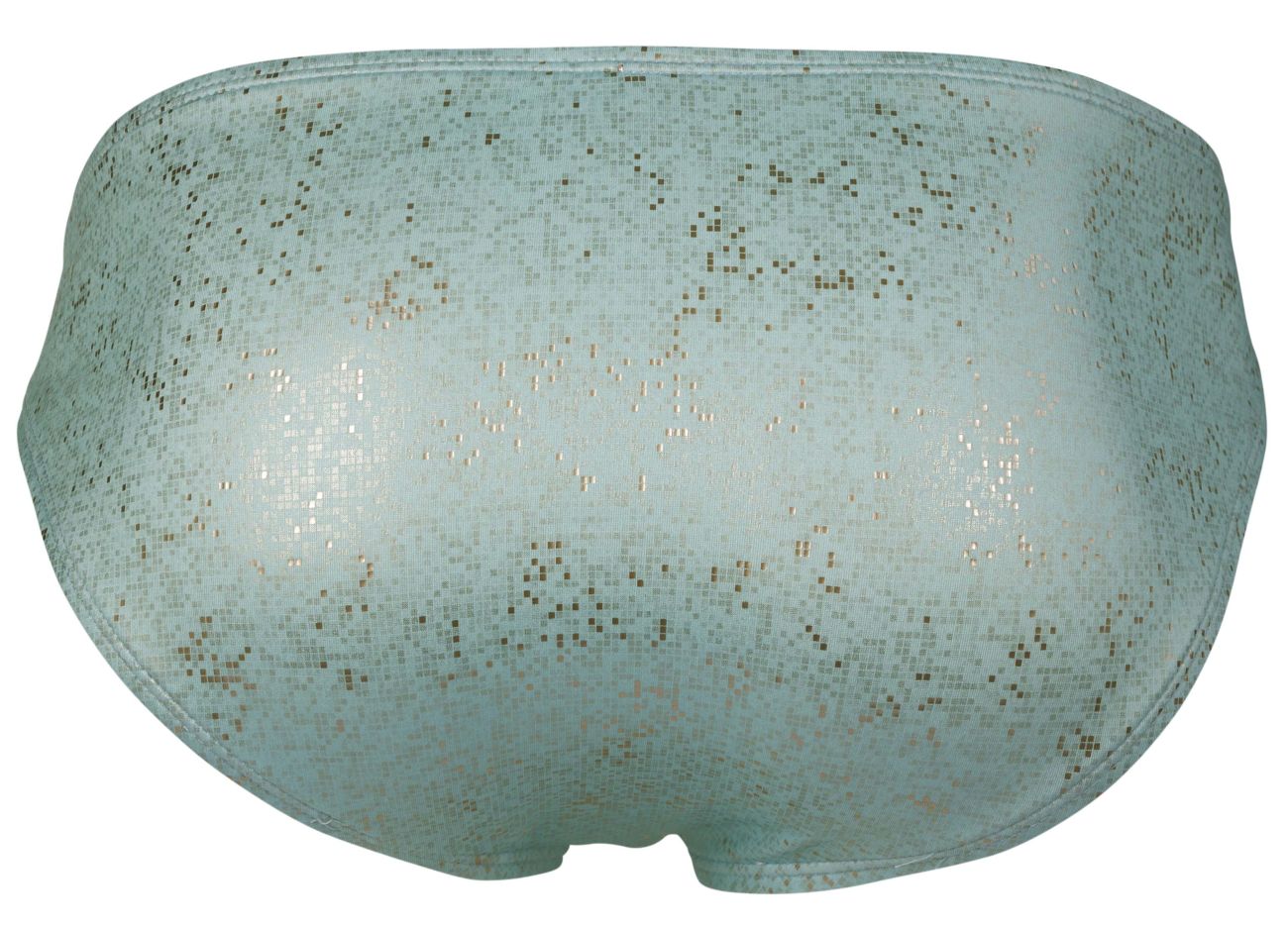 Clever 2039 Galaxy Mens Glitter Bikini Briefs Blue