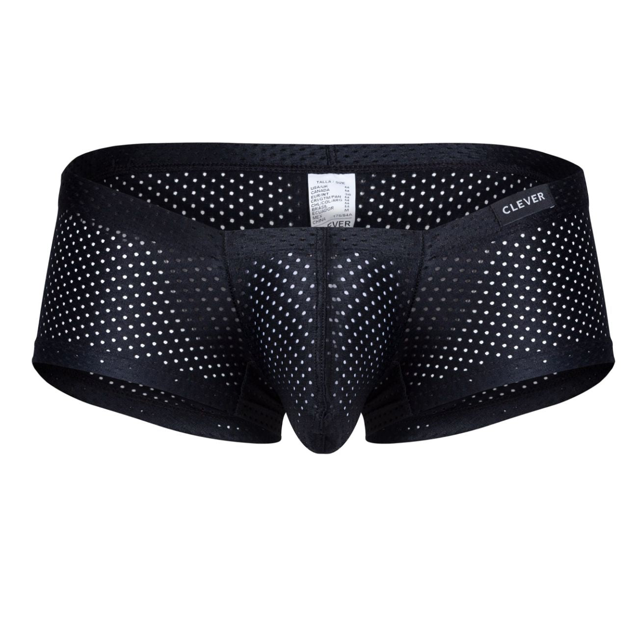 Clever 3 PK 229947 Australian Latin Trunks Black-Red-Blue