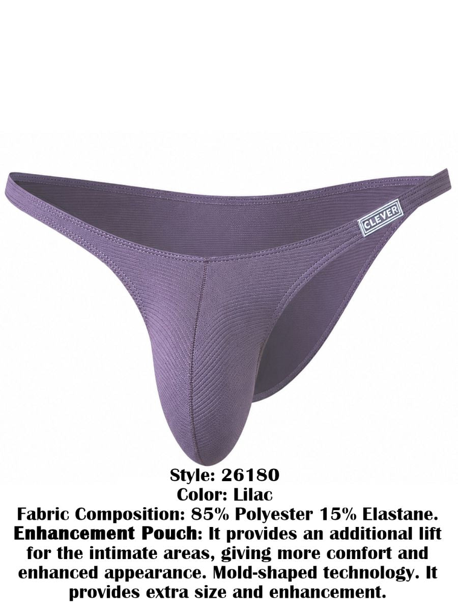 Clever 26180 Cronos Mens Daily Essentials Collection Briefs Lilac