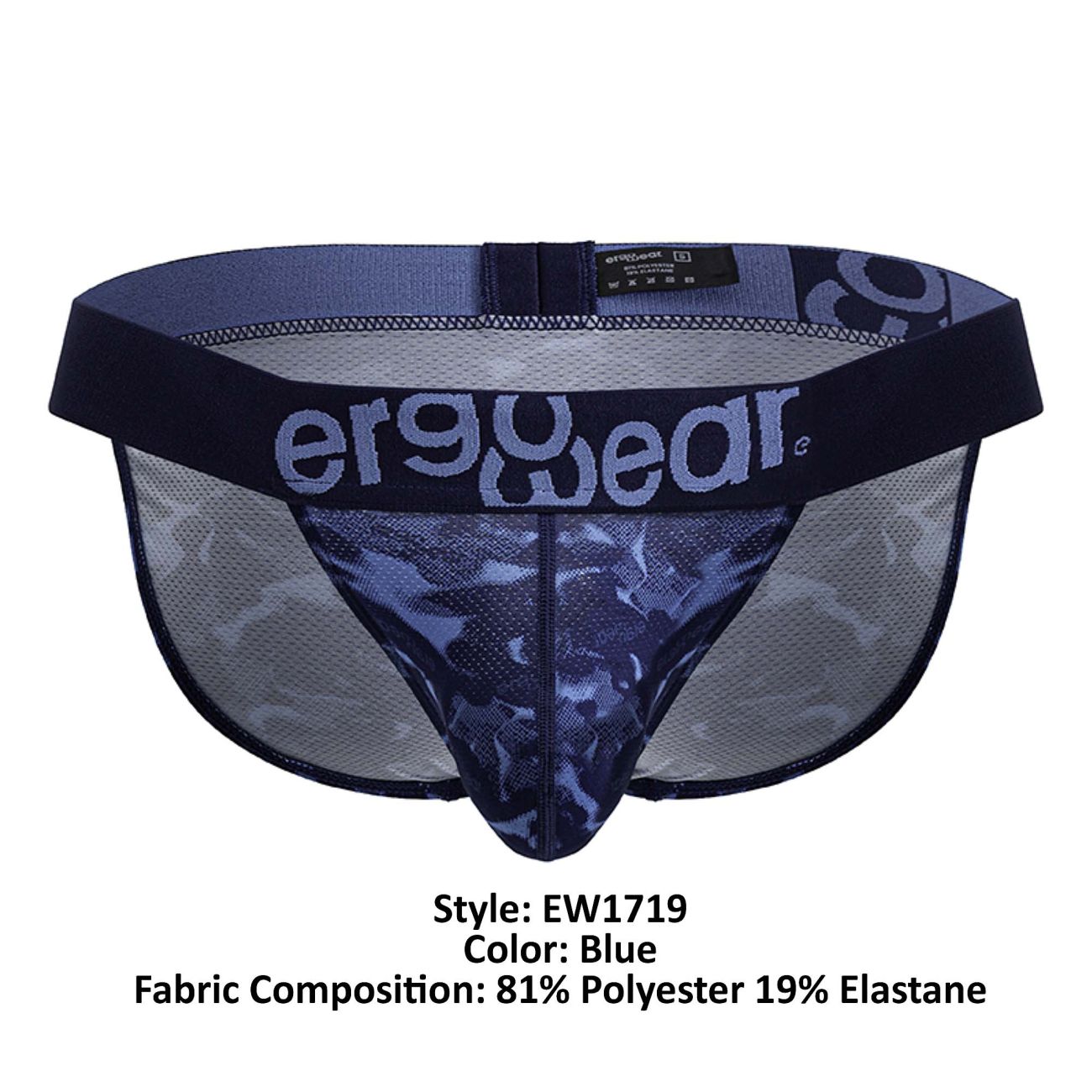 ErgoWear EW1719 MAX SE CAMO Bikini Blue