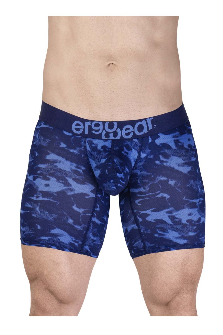 ErgoWear EW1721 MAX SE CAMO Boxer Briefs Blue