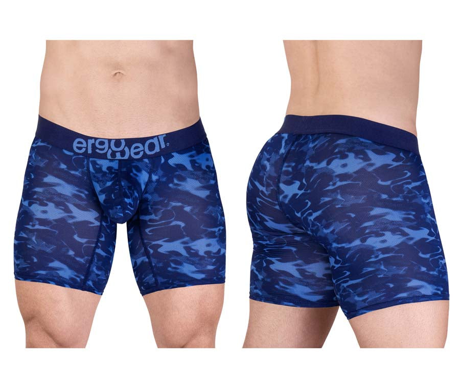 ErgoWear EW1721 MAX SE CAMO Boxer Briefs Blue