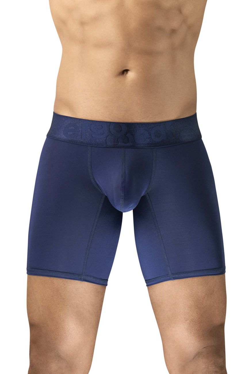 ErgoWear EW1741 MAX BOLD Mens Sleek & Comfortable Boxer Briefs Navy Blue
