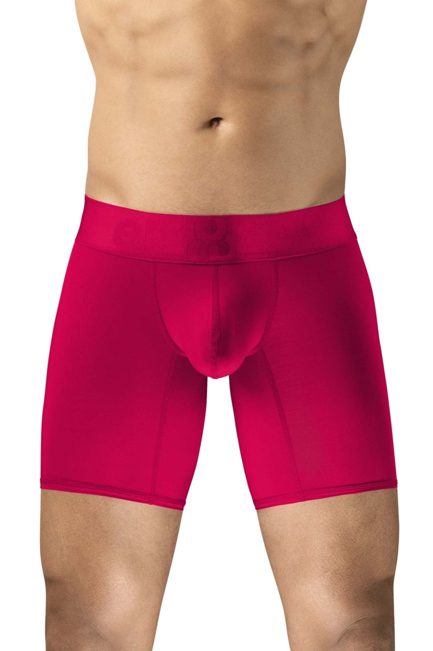 ErgoWear EW1745 MAX BOLD Male Sleek & Comfortable Boxer Briefs Red