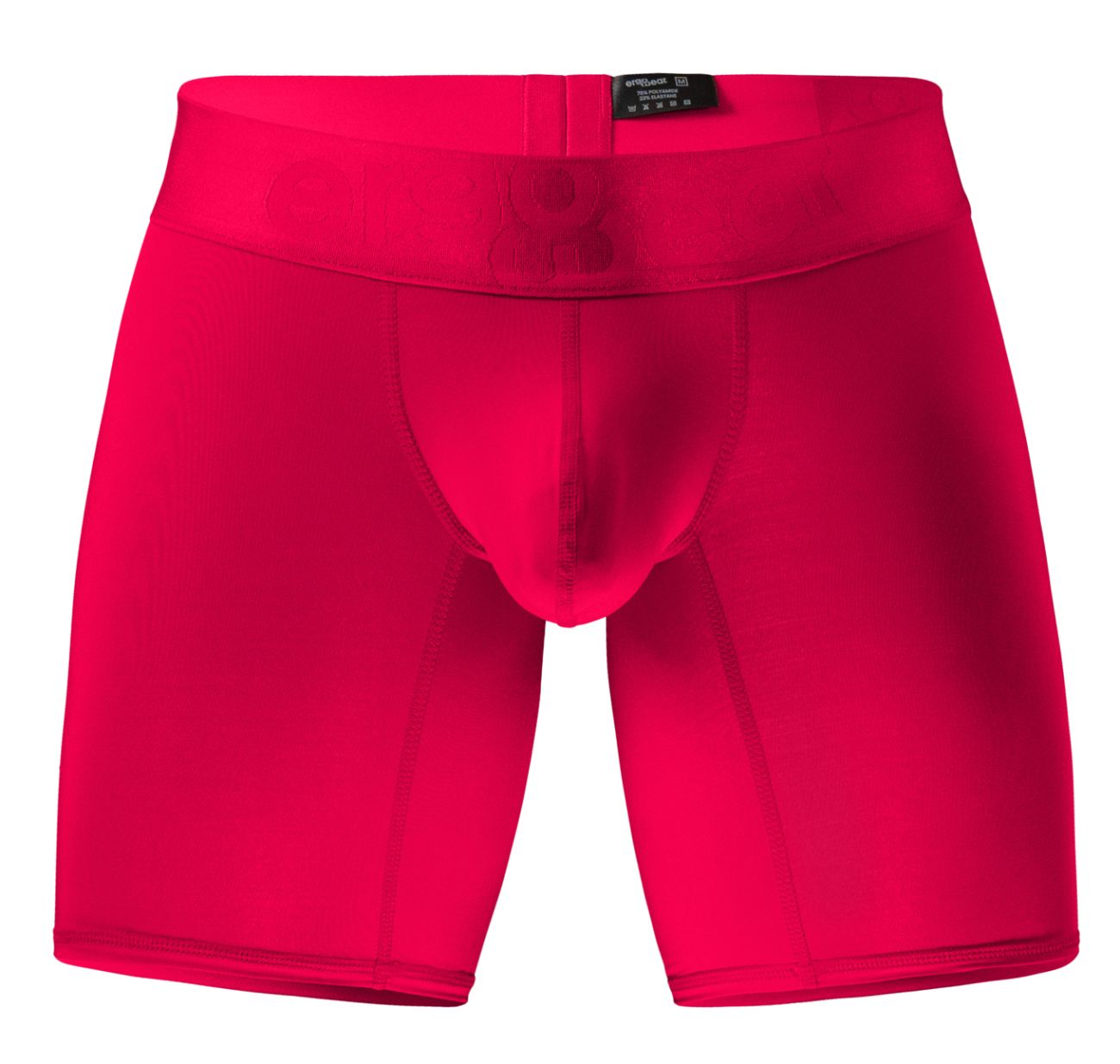 ErgoWear EW1745 MAX BOLD Male Sleek & Comfortable Boxer Briefs Red