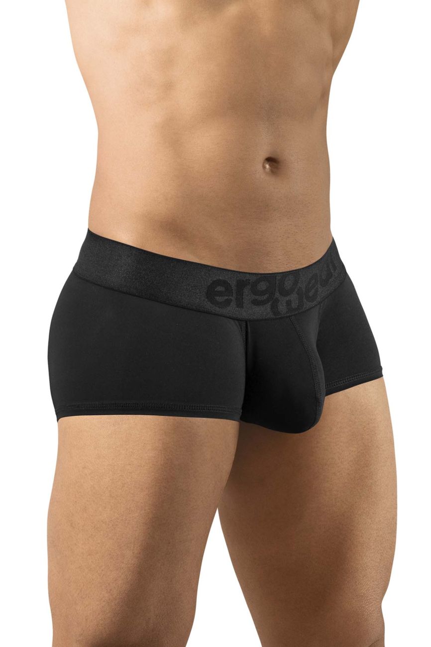 ErgoWear EW1748 MAX BOLD Mens Crafted for Comfort Trunks Black