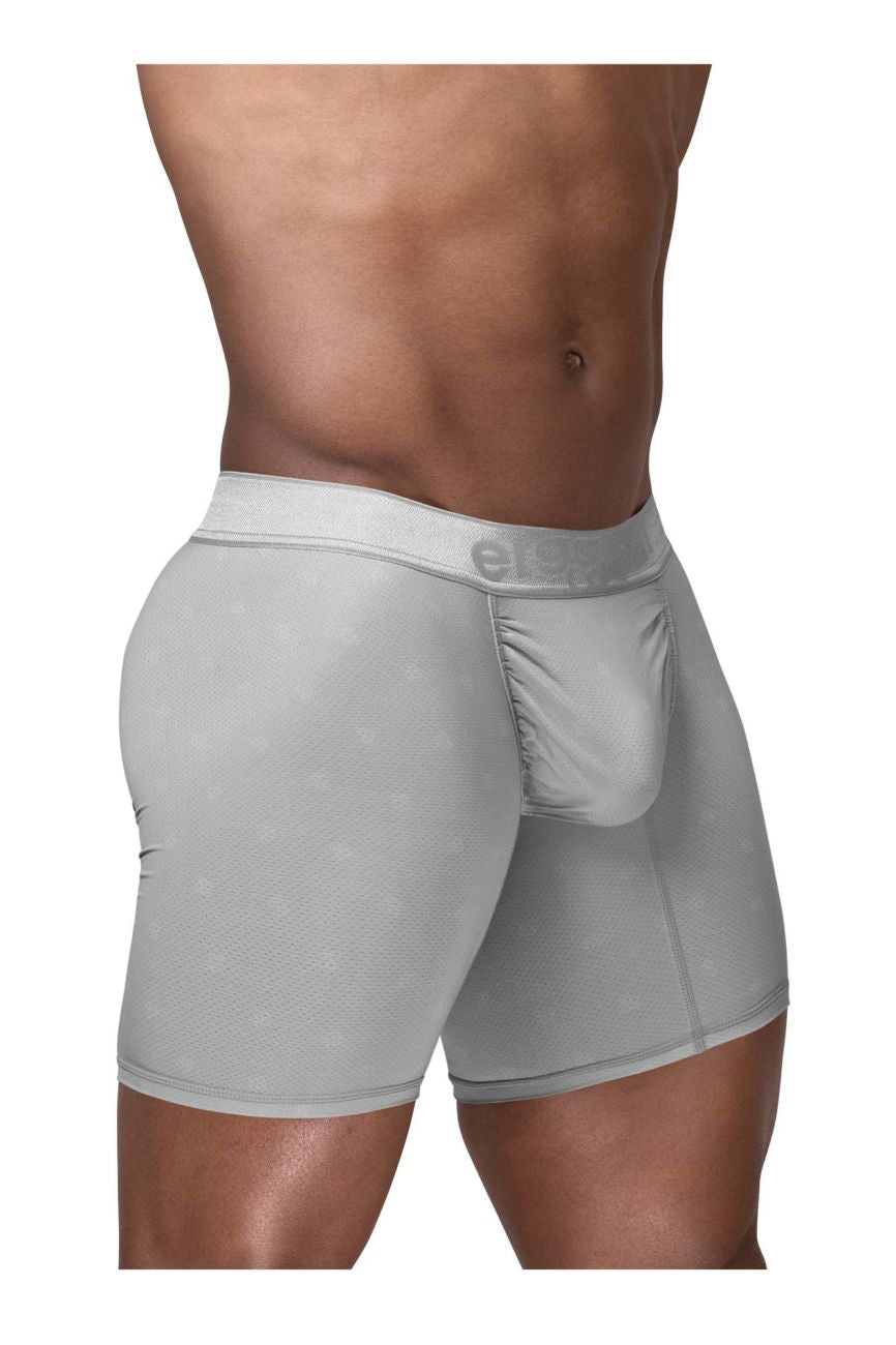 ErgoWear EW1761 FEEL SE Mens Sleek Boxer Briefs Silver