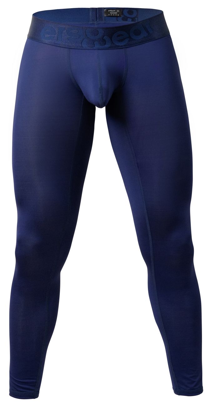 ErgoWear EW1782 MAX BOLD Male Athletic Leggings Dark Blue
