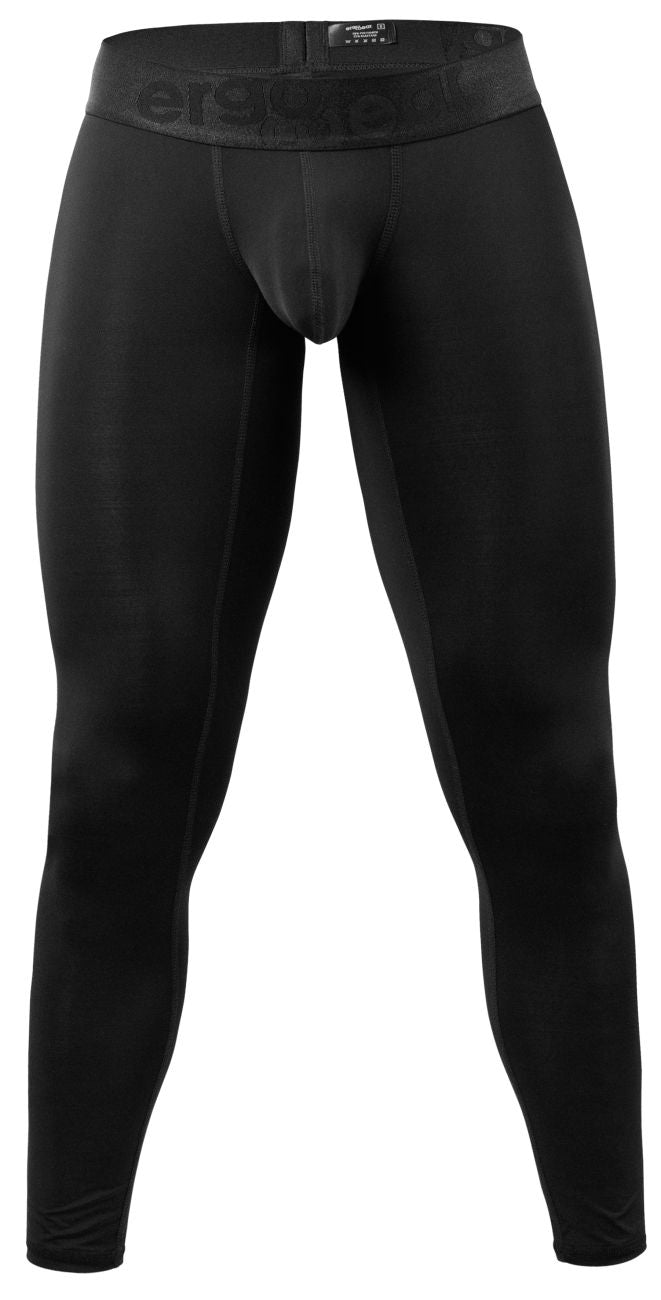 ErgoWear EW1784 MAX BOLD Male Athletic Leggings Black