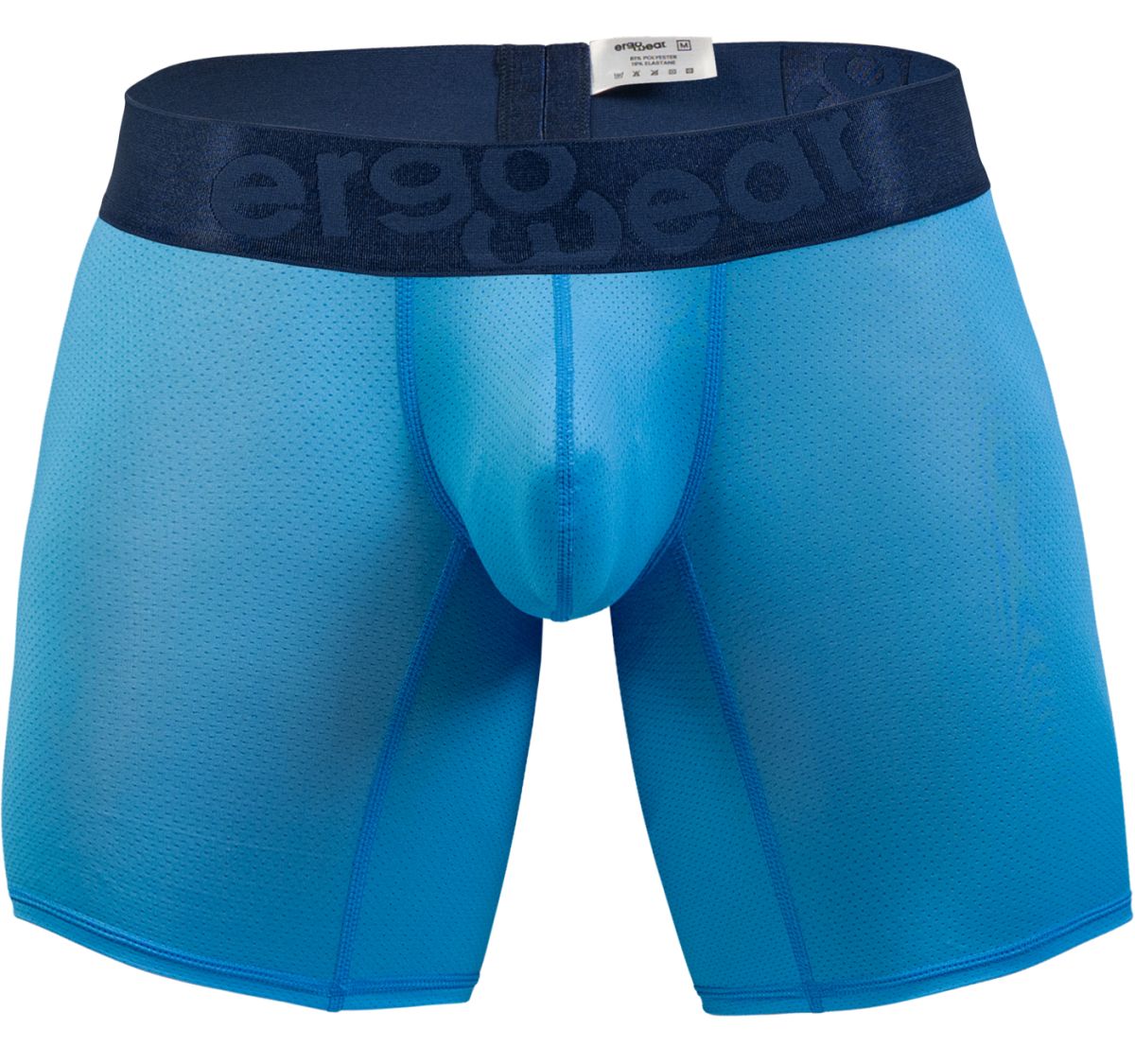 ErgoWear EW1823 MAX BOLD SE Mens Long Leg Boxer Briefs Blue