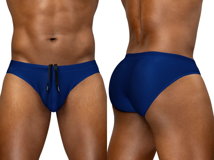 ErgoWear EW1833 Sleek Performance Men's Swim Bikini Blue Indigo