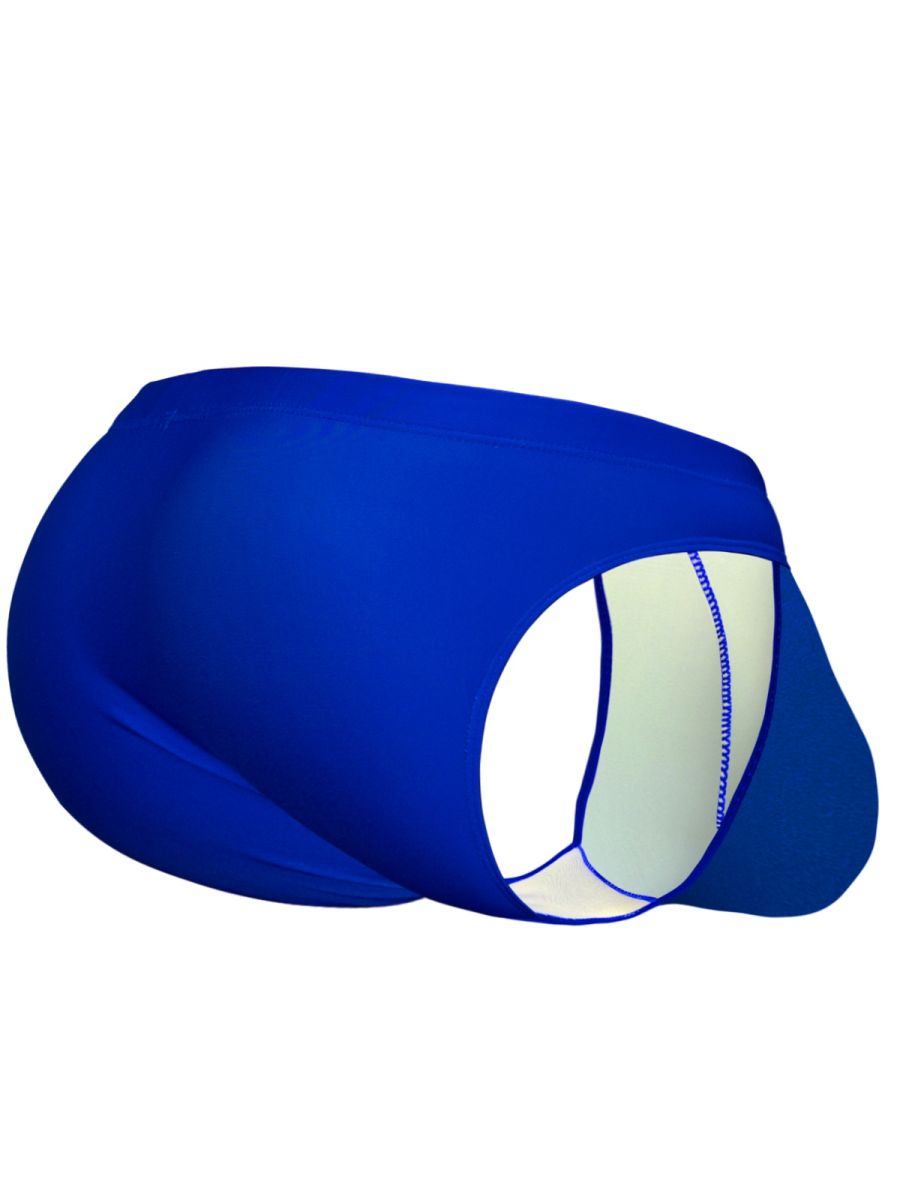 ErgoWear EW1835 Performance 4-Way Male Stretch Swim Bikini Electric Blue