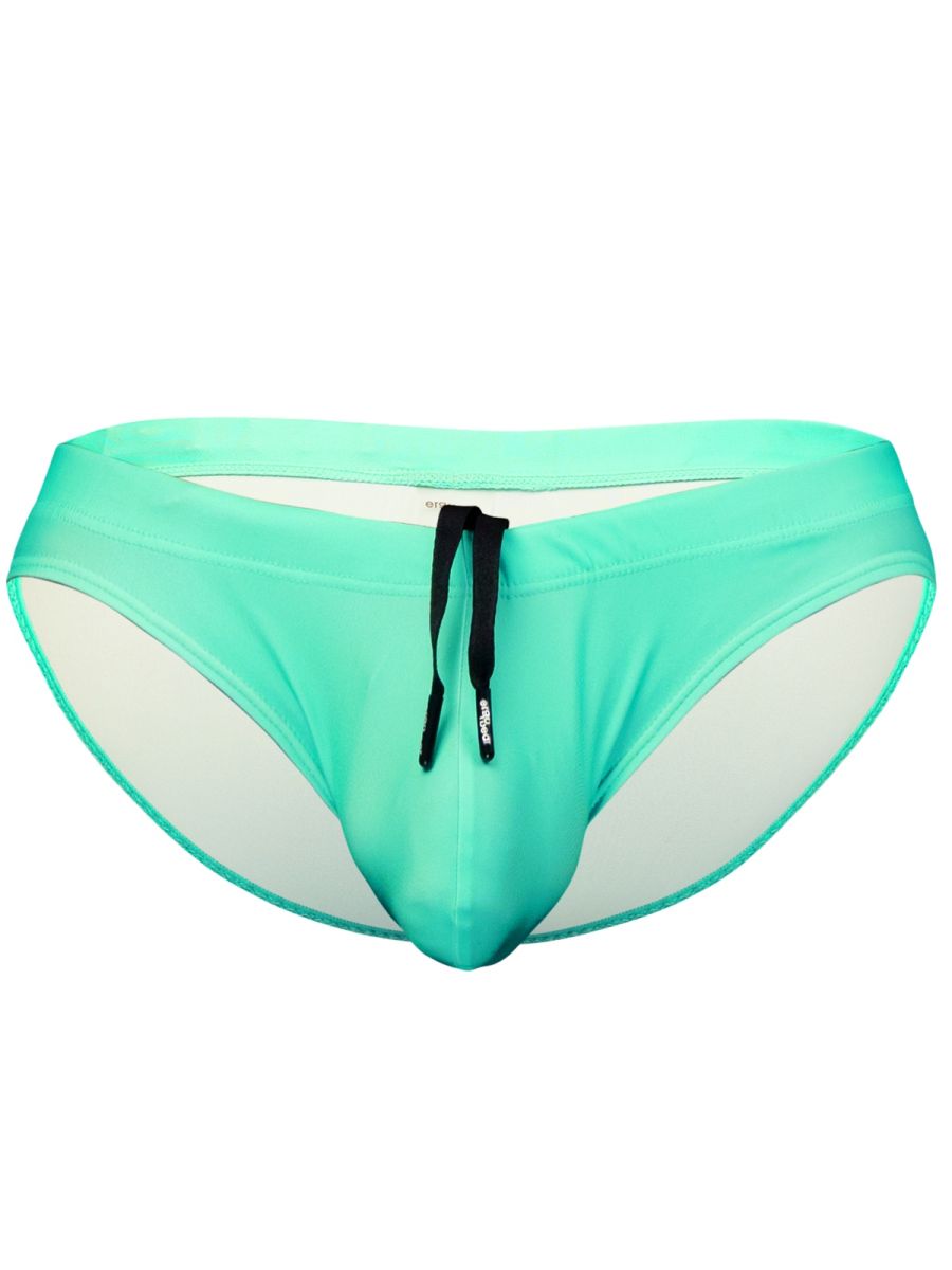 ErgoWear EW1837 Electric Mint 4-Way Male Stretch Swim Bikini Aqua