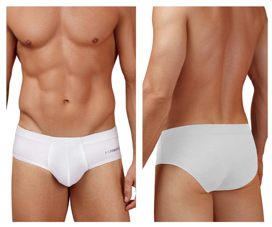 HAWAIR 42241 Microfiber Male All Day Briefs White