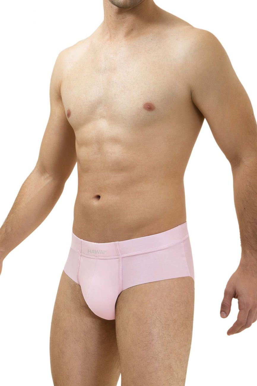 HAWAI 42141 Solid Hip Briefs Pink